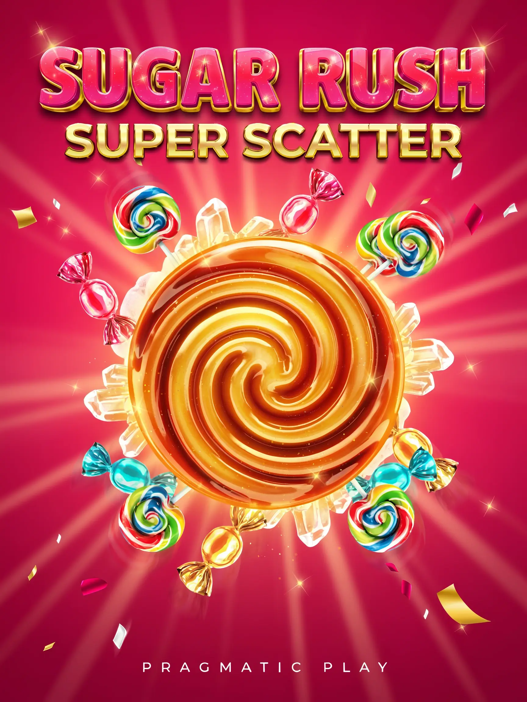 Game art for the Sugar Rush Super Scatter slot